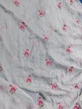 Bareeze embroidered chiffon dupatta