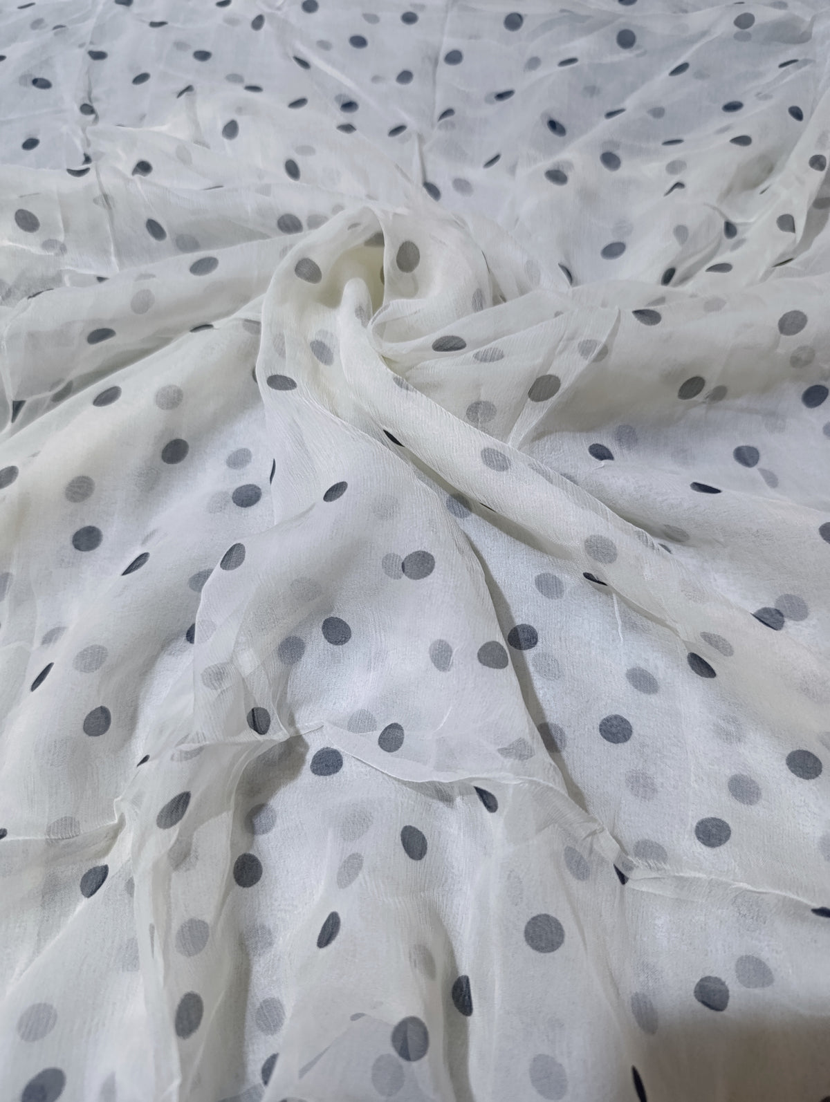 Zarashahjhan printed chiffon dupatta