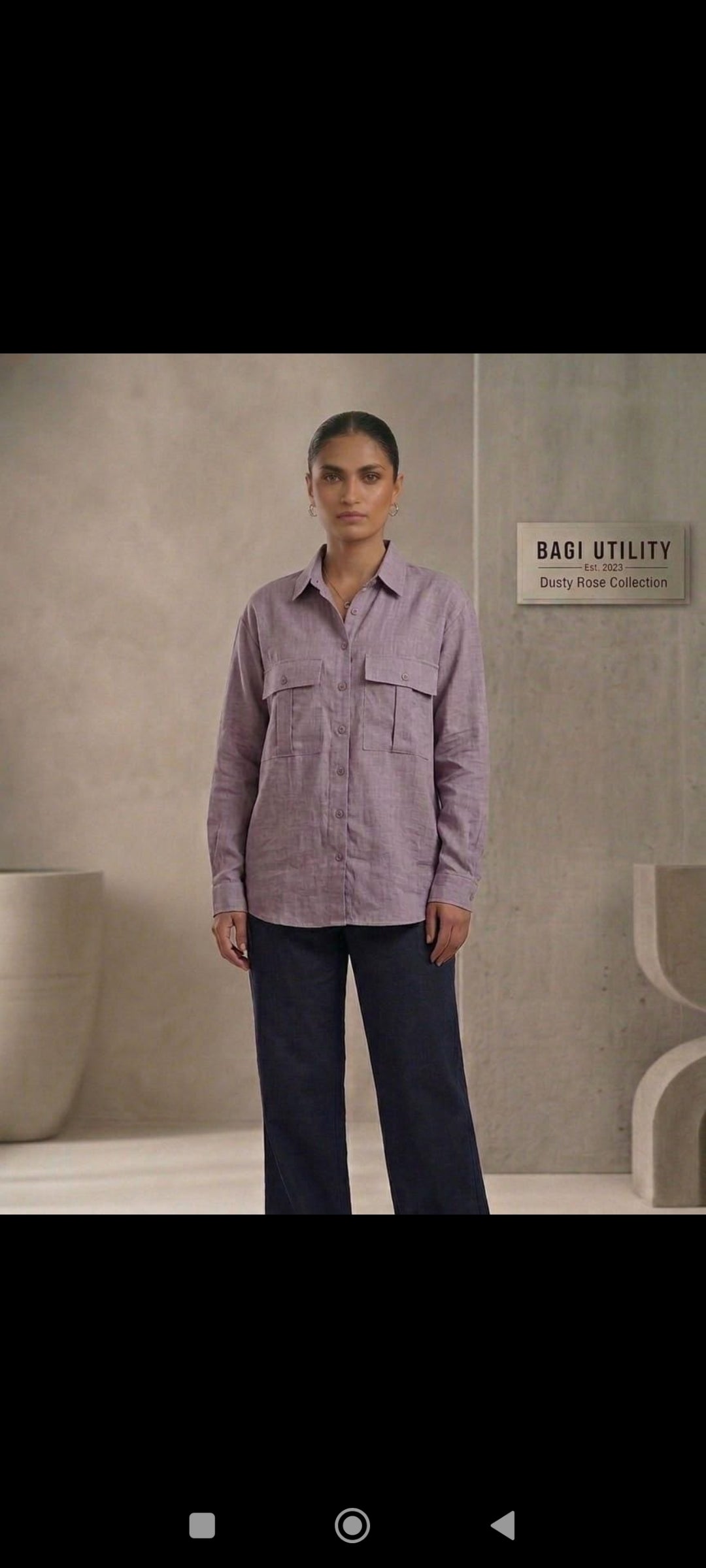 Evervanna western cotton bagi shirt s/m