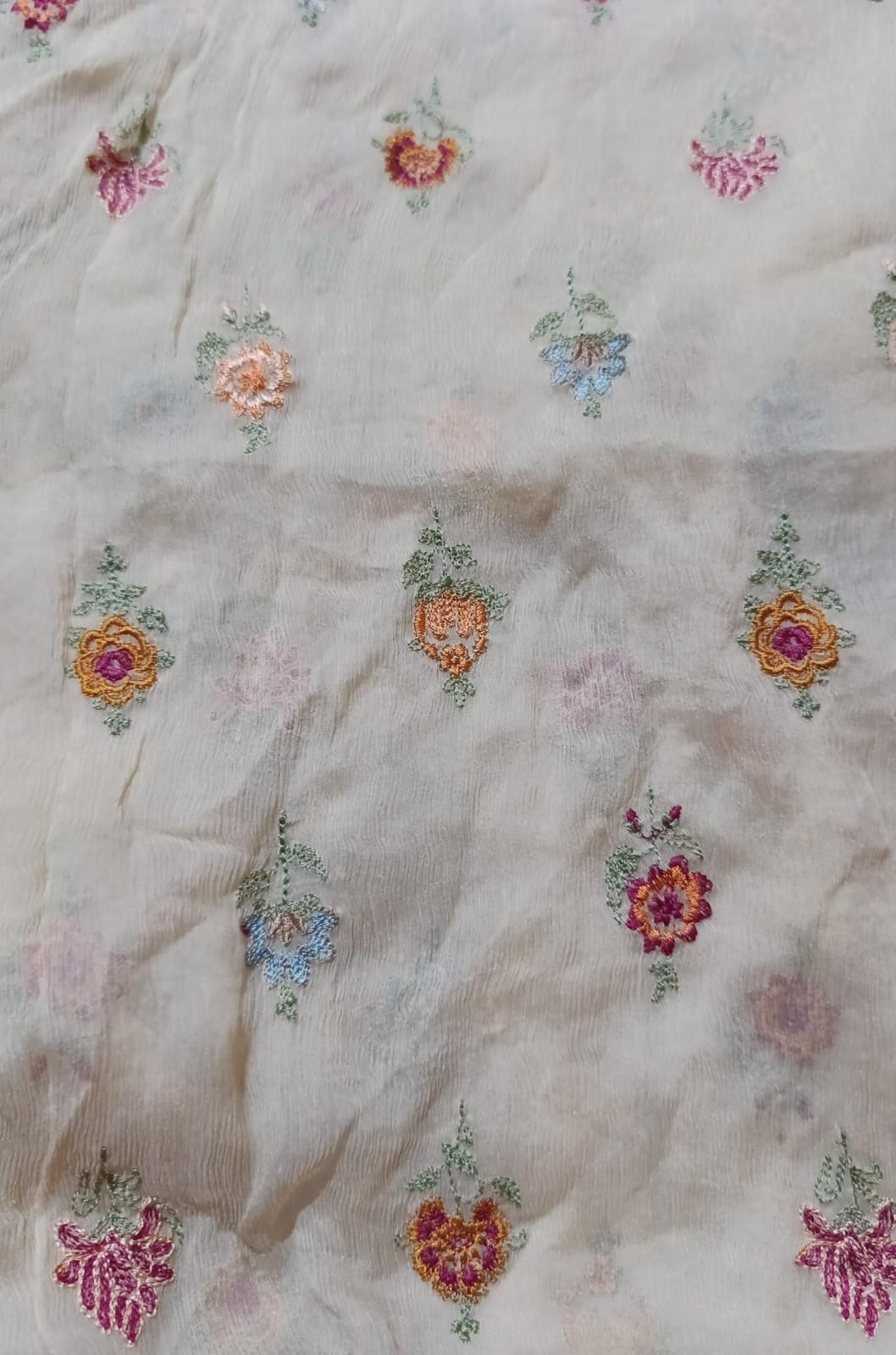 Bareeze Emb chiffon dupatta