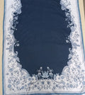 Baroque acrylic printed shawl