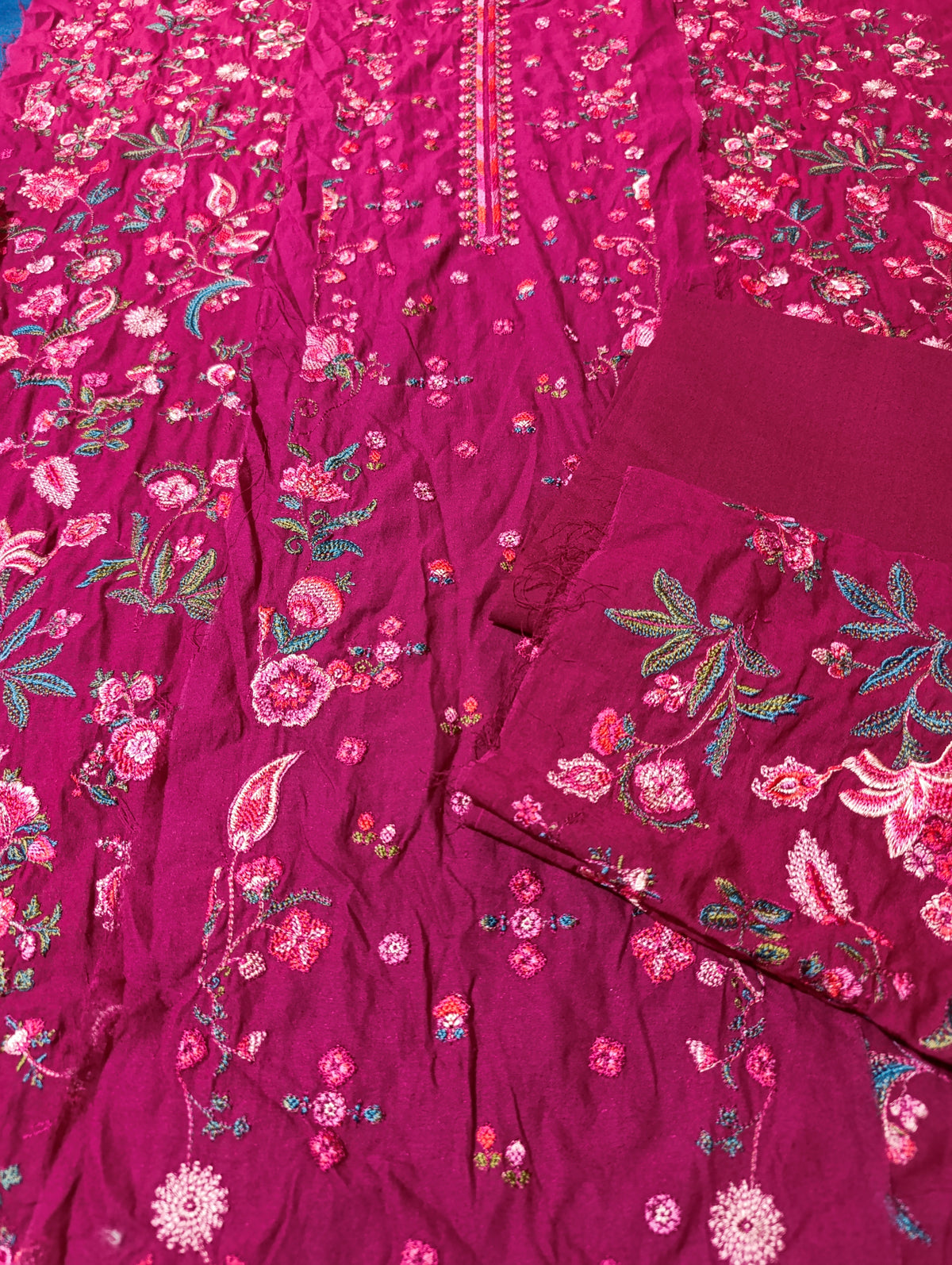 HussainRehar leftover karandi embroidered 2pc