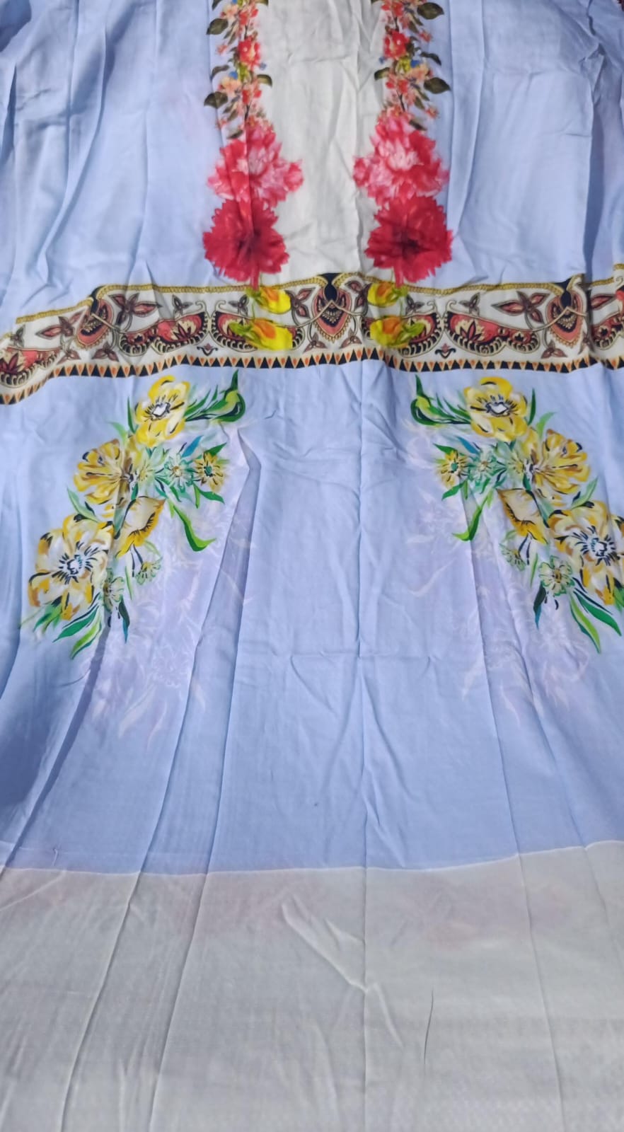 Nishat winter  linen printer shirt