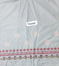 Hussain rehar emb cambric trouser