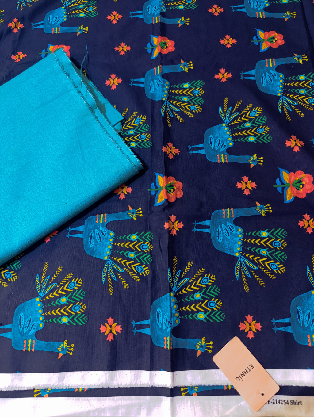 Ethnic winter khaddar printed 2pc