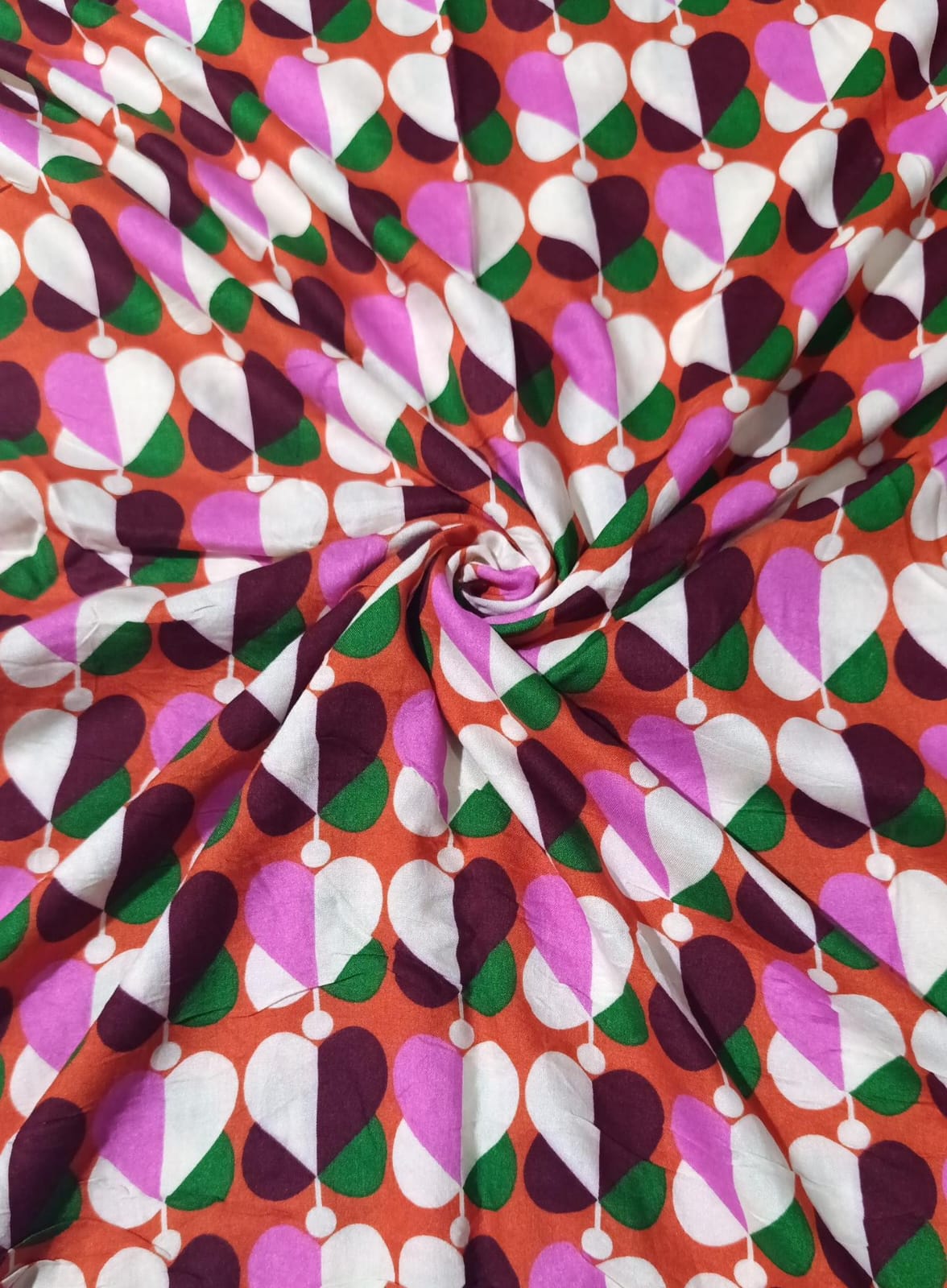 Chinyere winter printed linen  allover 2pc