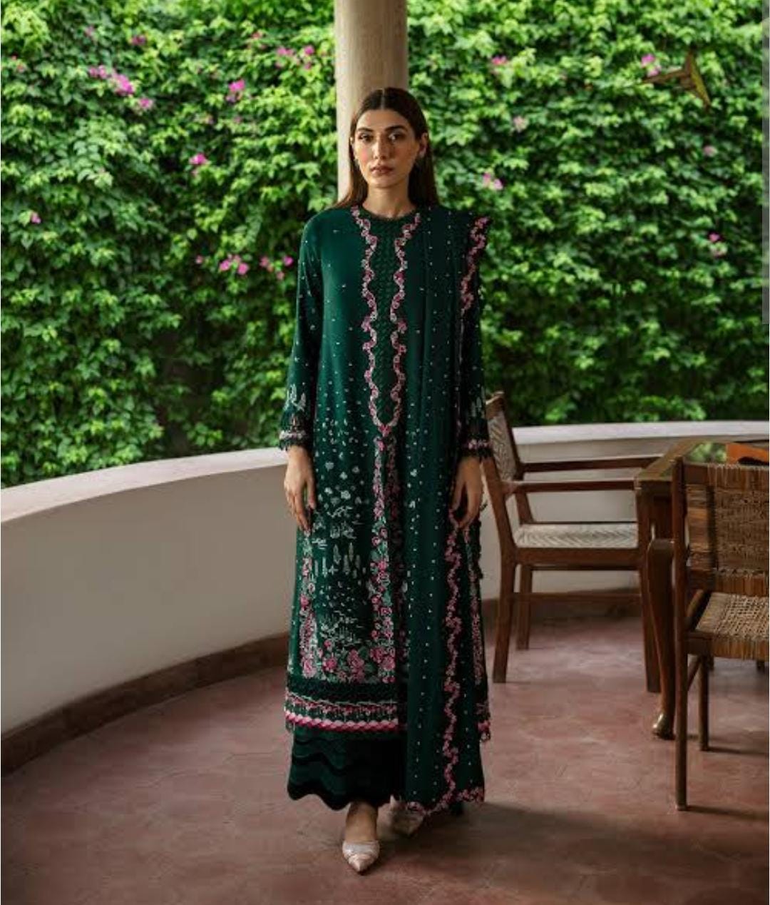 Republic women winter karandi emb 3pc