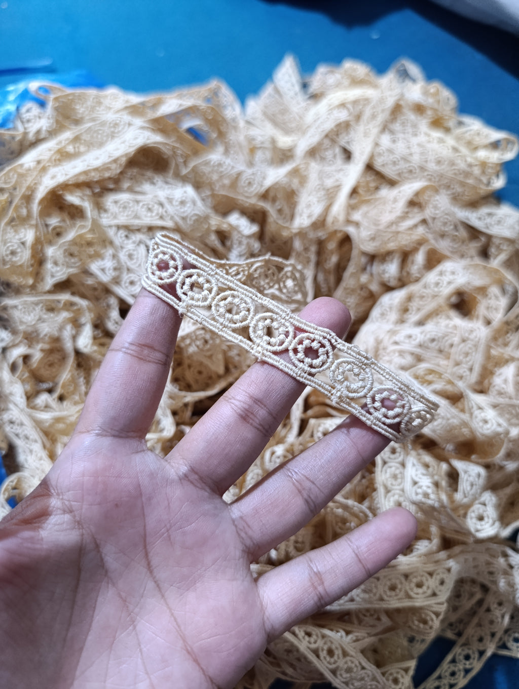 Kanwal Malik diyable laces per yard