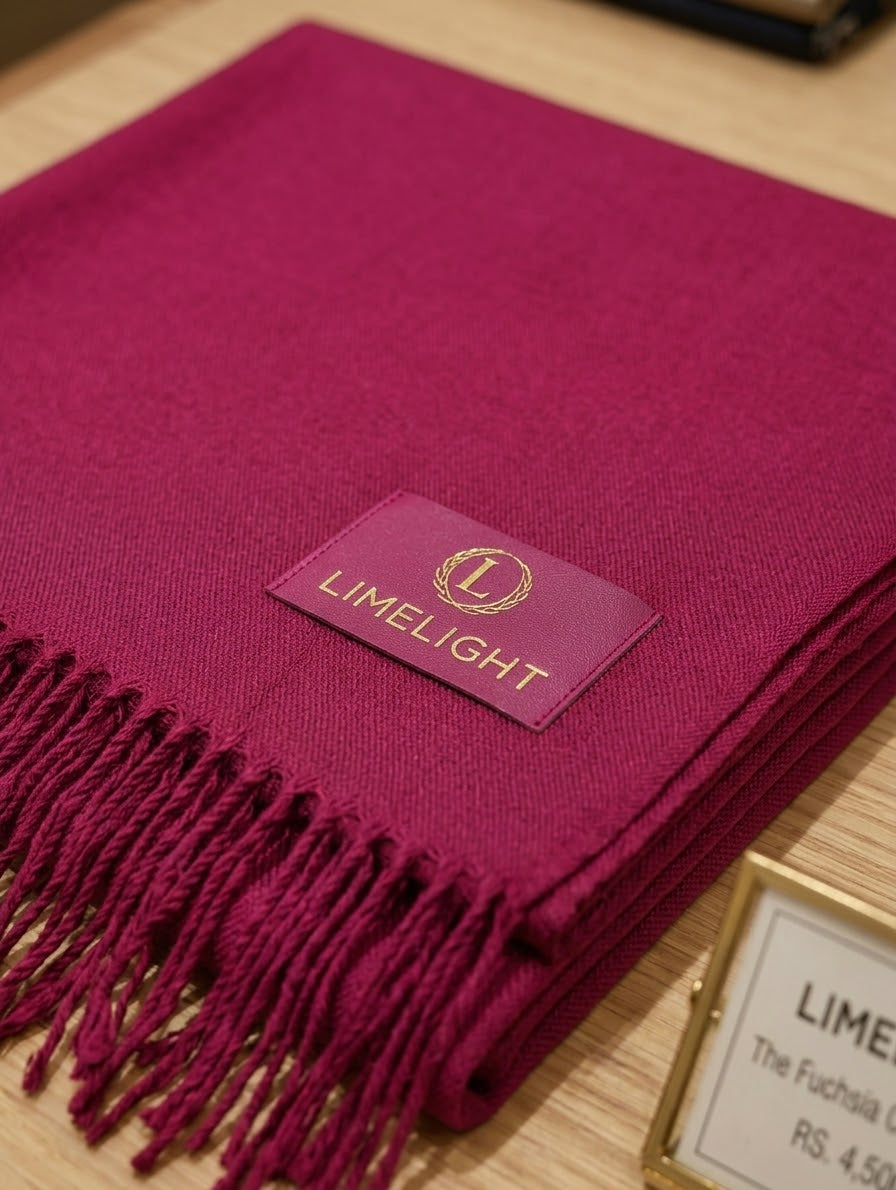 Limelight wool mini shawl