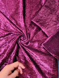 Maria b crushed velvet cut piece shirt