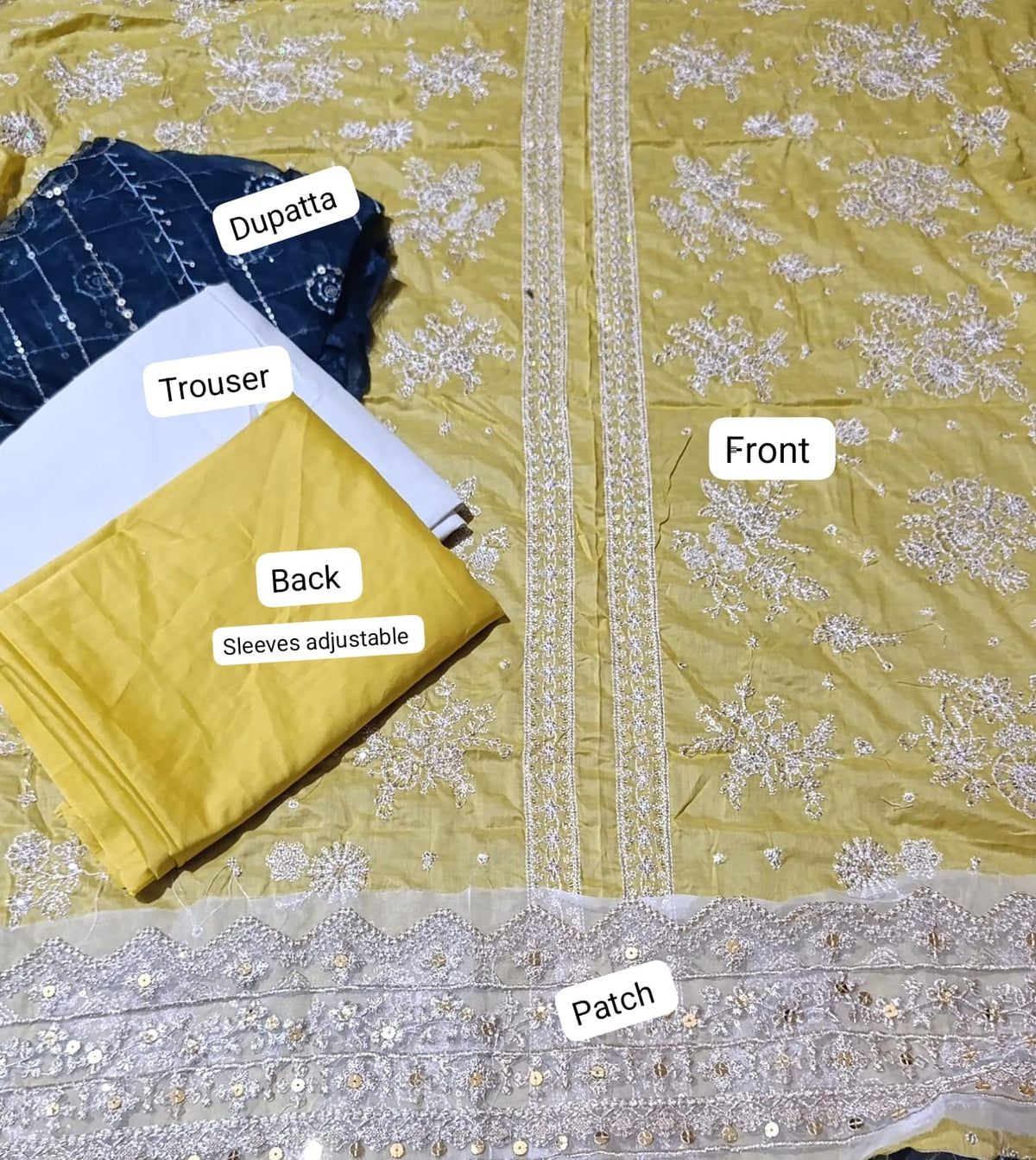 Batik emb lawn 3pc