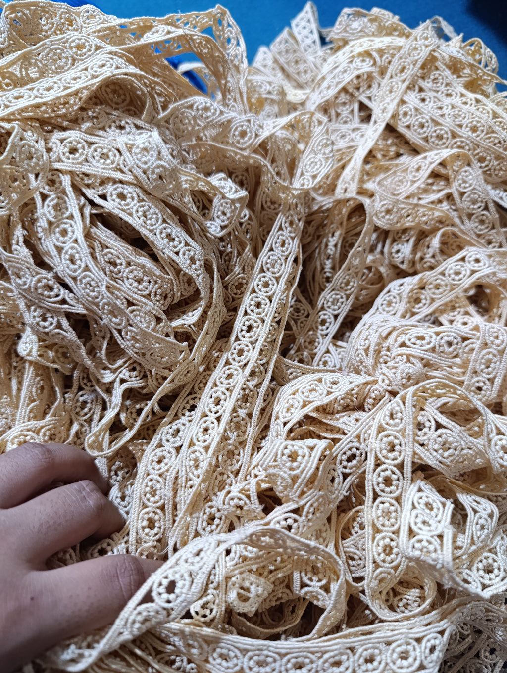 Kanwal Malik diyable laces per yard