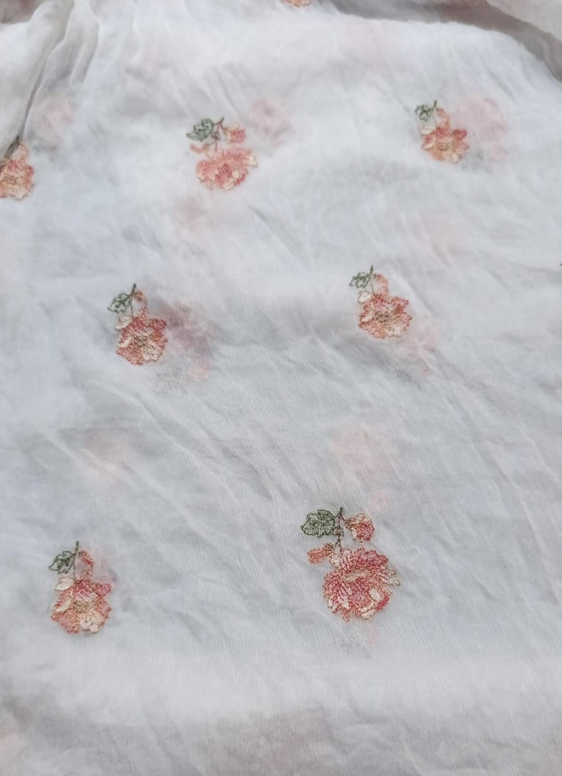 Bareeze Emb chiffon dupatta