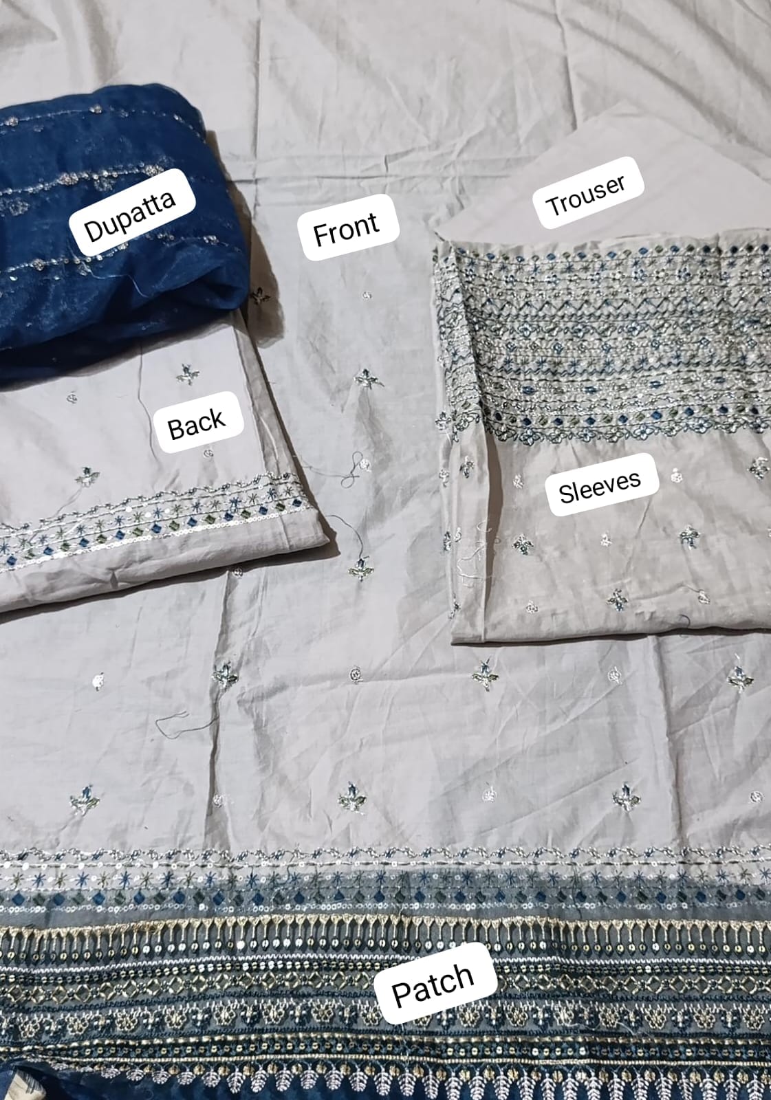 Batik emb lawn 2pc