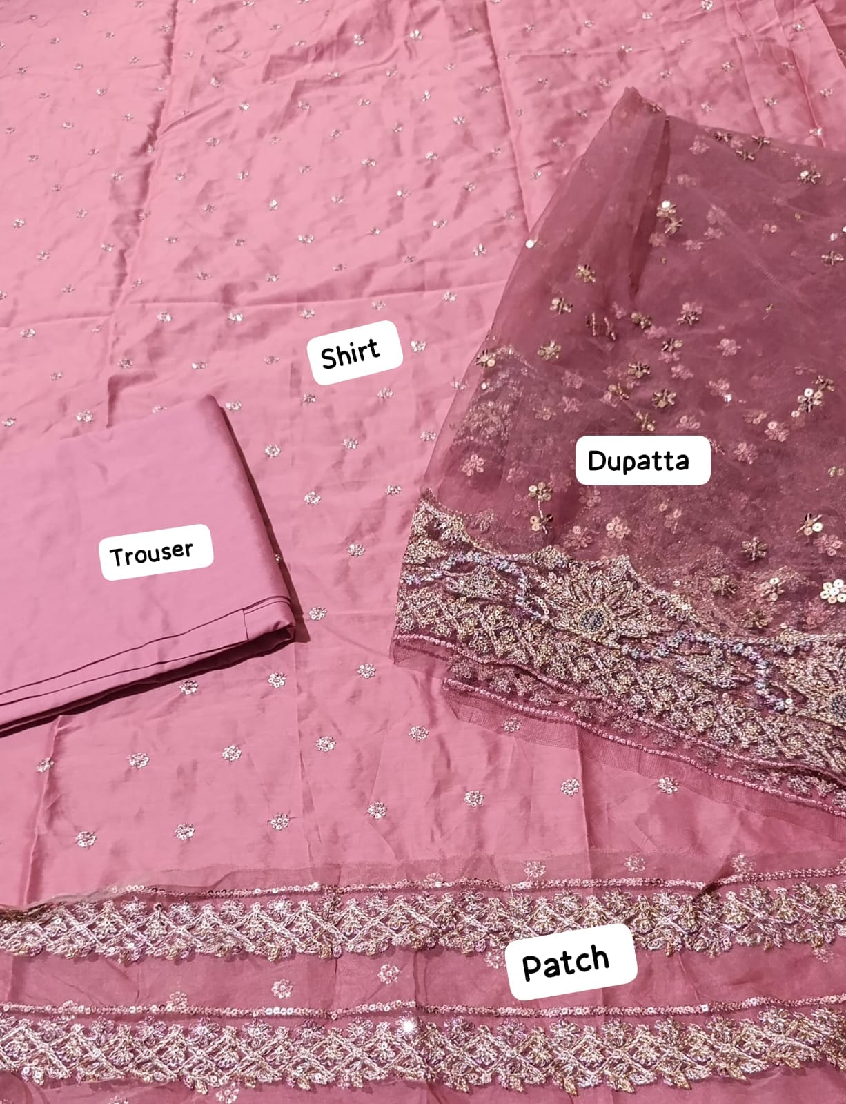 Batik emb cotton silk 3pc