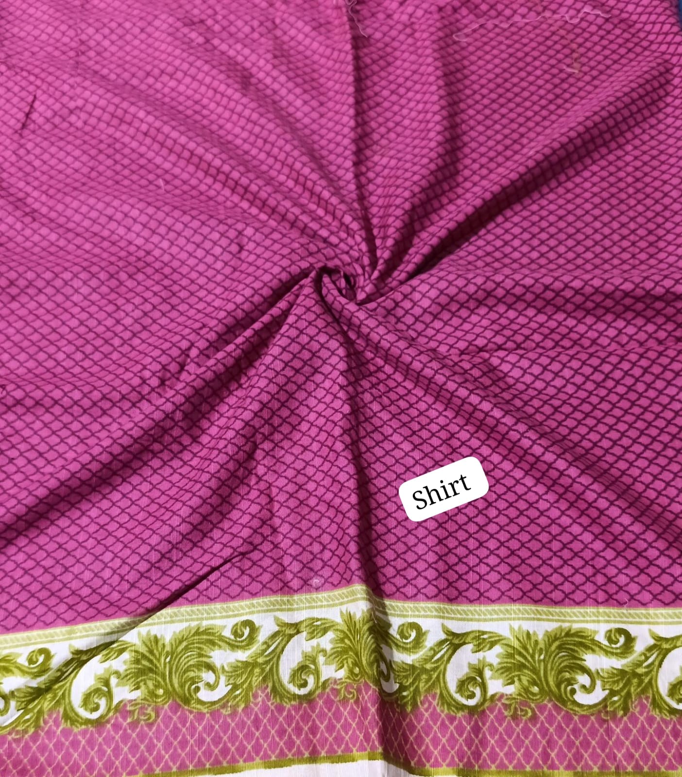 Warda khaddar printed shirt