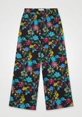 Charizma printed linen plazo trouser medium