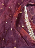 Branded  organza emb dupatta