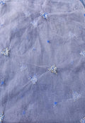 Branded net emb dupatta leftover