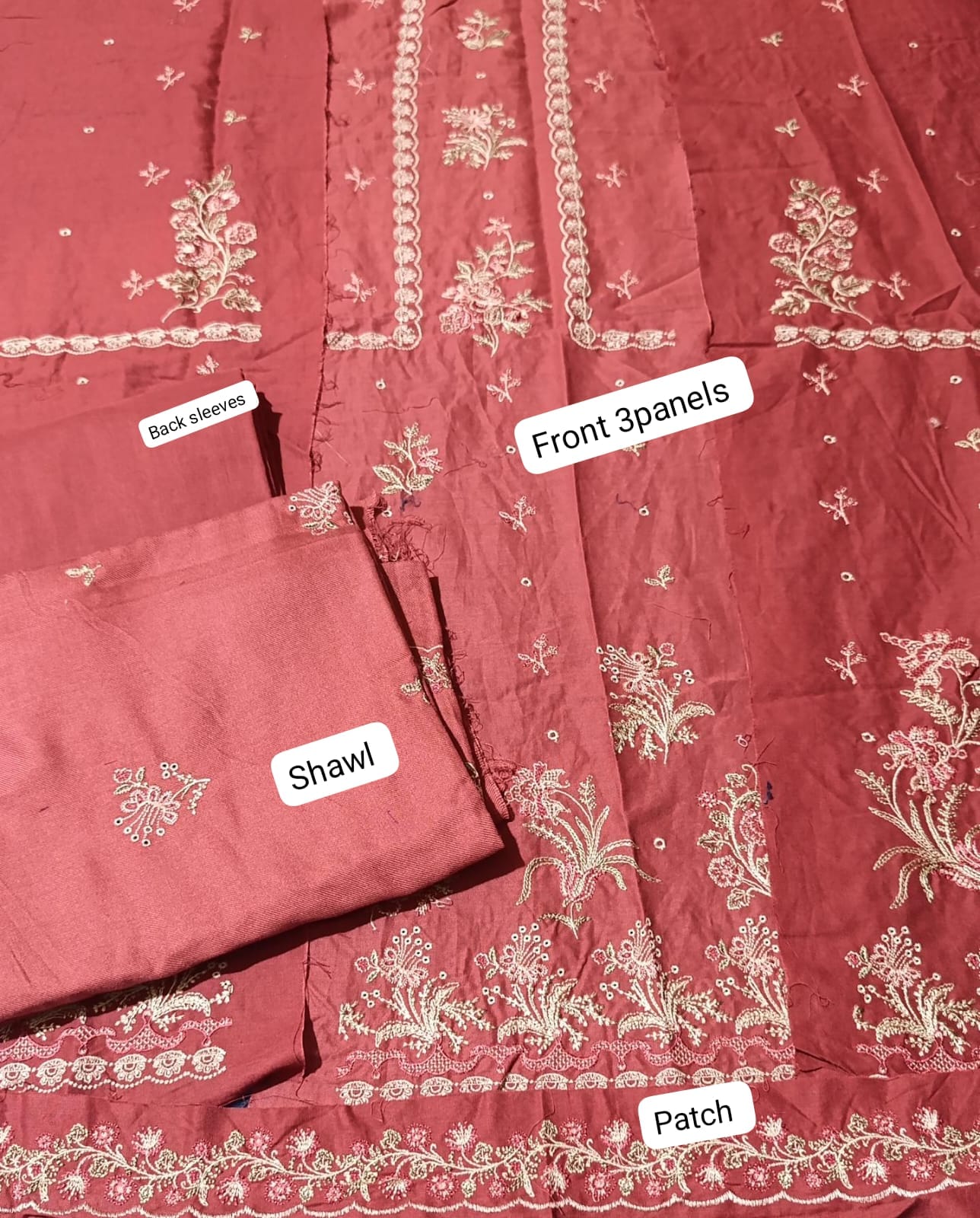 Bareeze winter khaddar emb 2pc