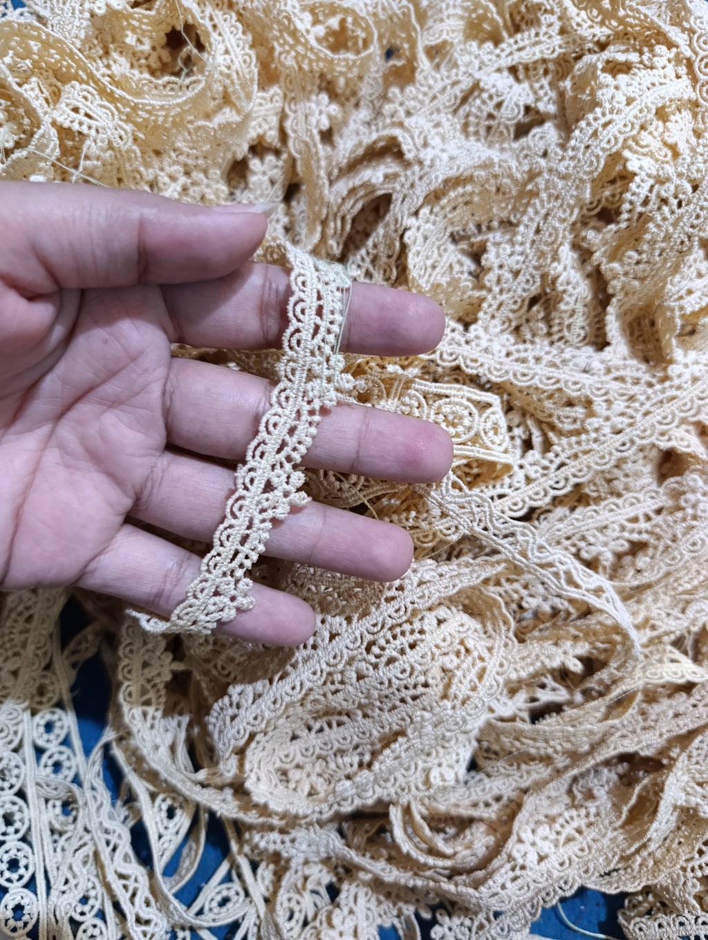 Kanwal Malik diyable laces per yard