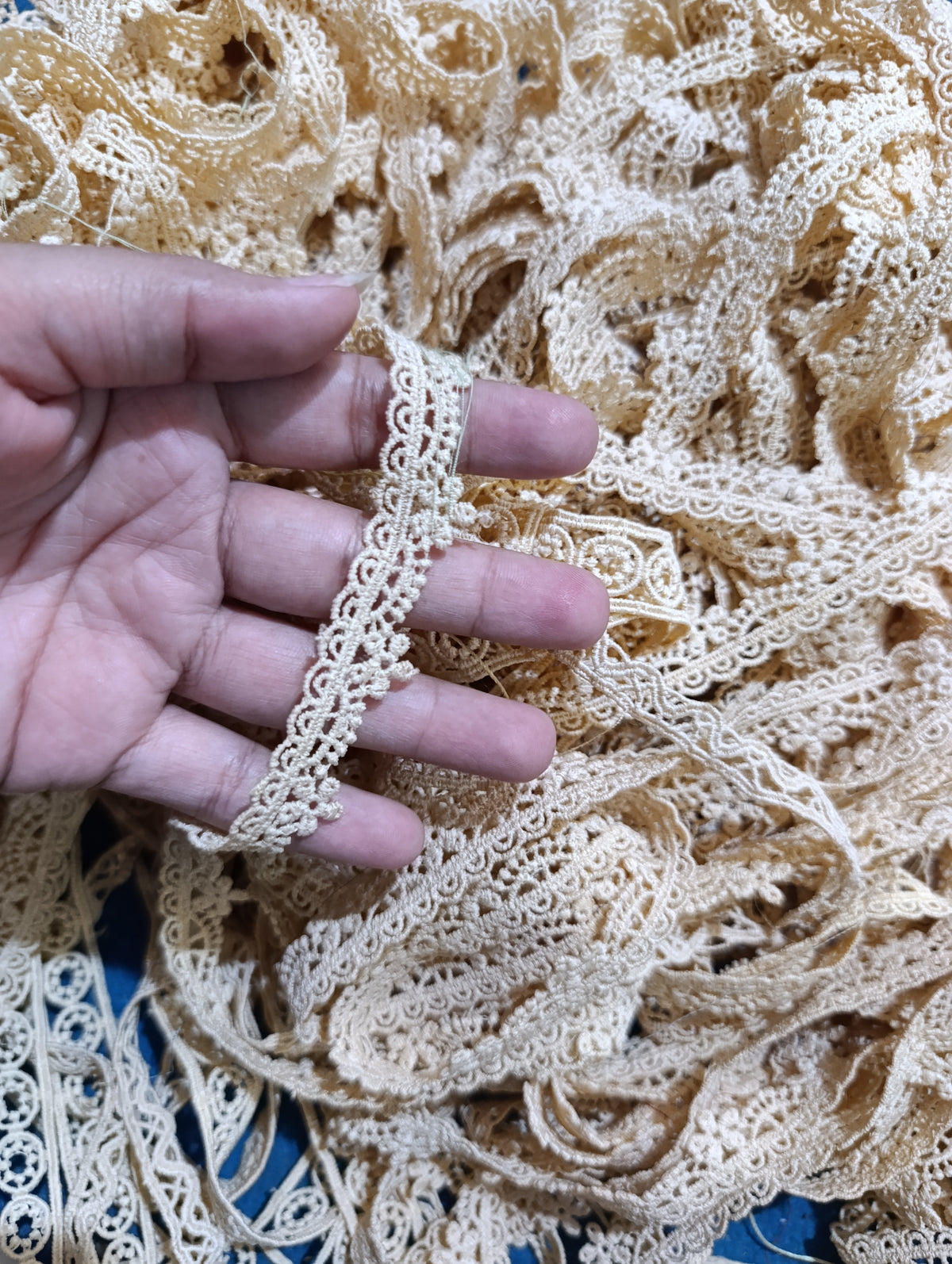 Kanwal Malik diyable laces per yard