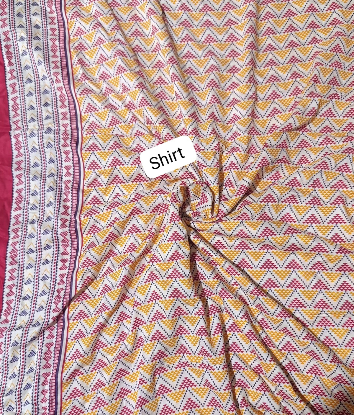 Saya printed linen shirt