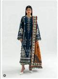 HussainRehar emb khaddar 3 piece with right penals