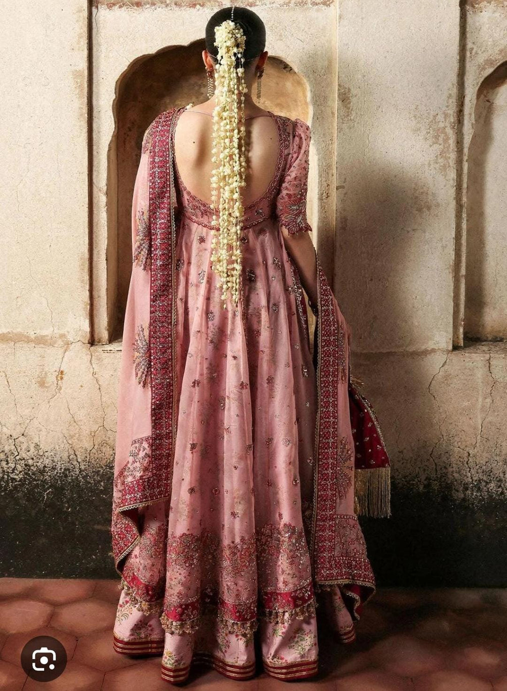 HussainRehar organza emb fancy 2pc