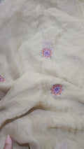 Bareeze embroidered chiffon dupatta