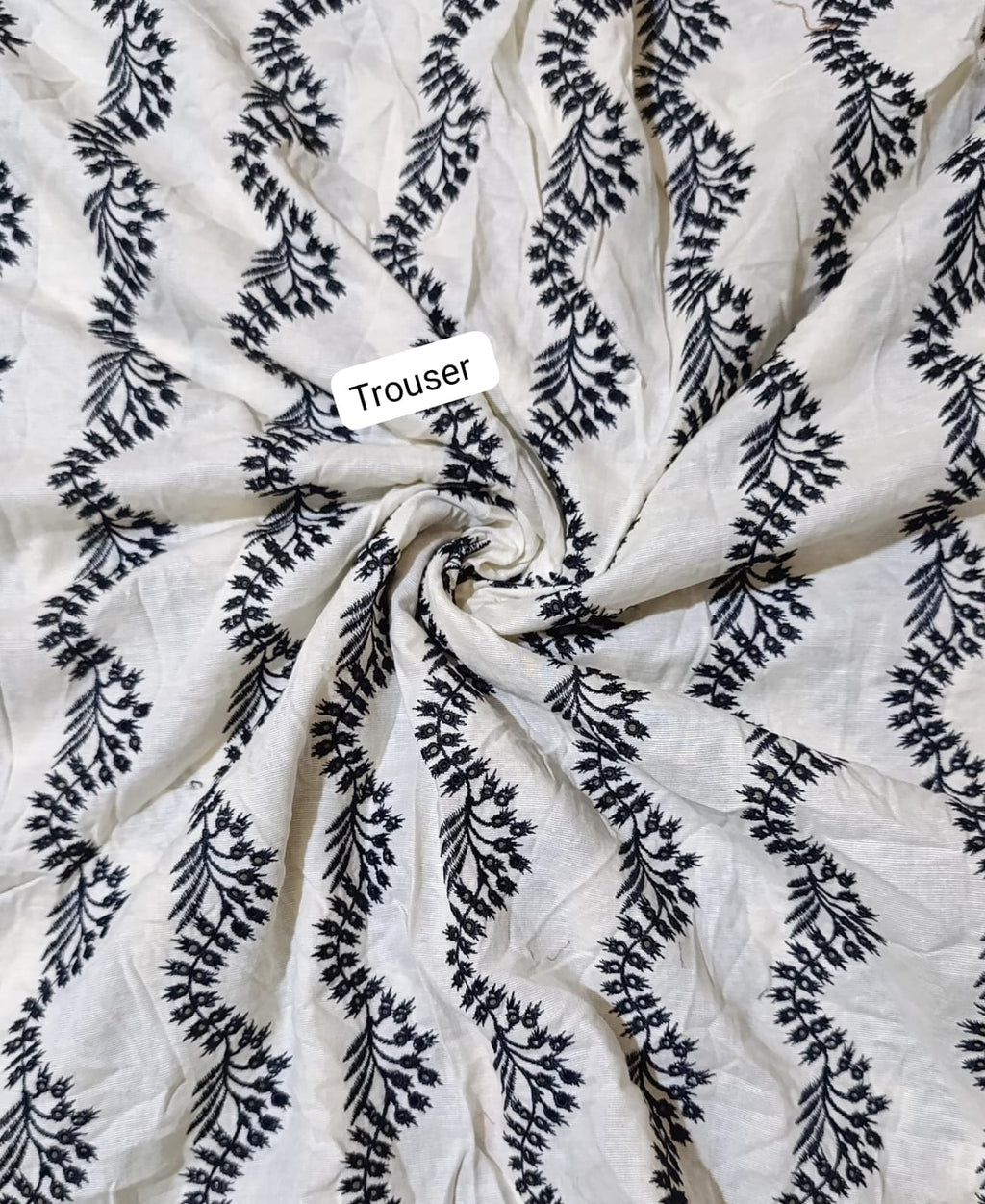 HussainRehar winter khaddar emb trouser