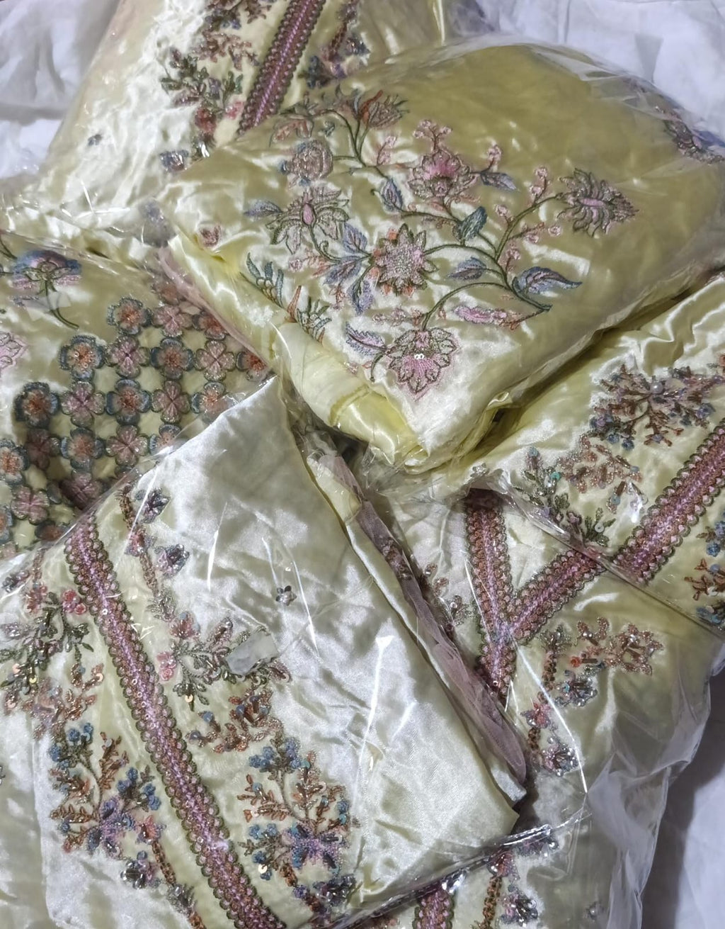 IRA international brand silk formal emb without embalishment 3pc