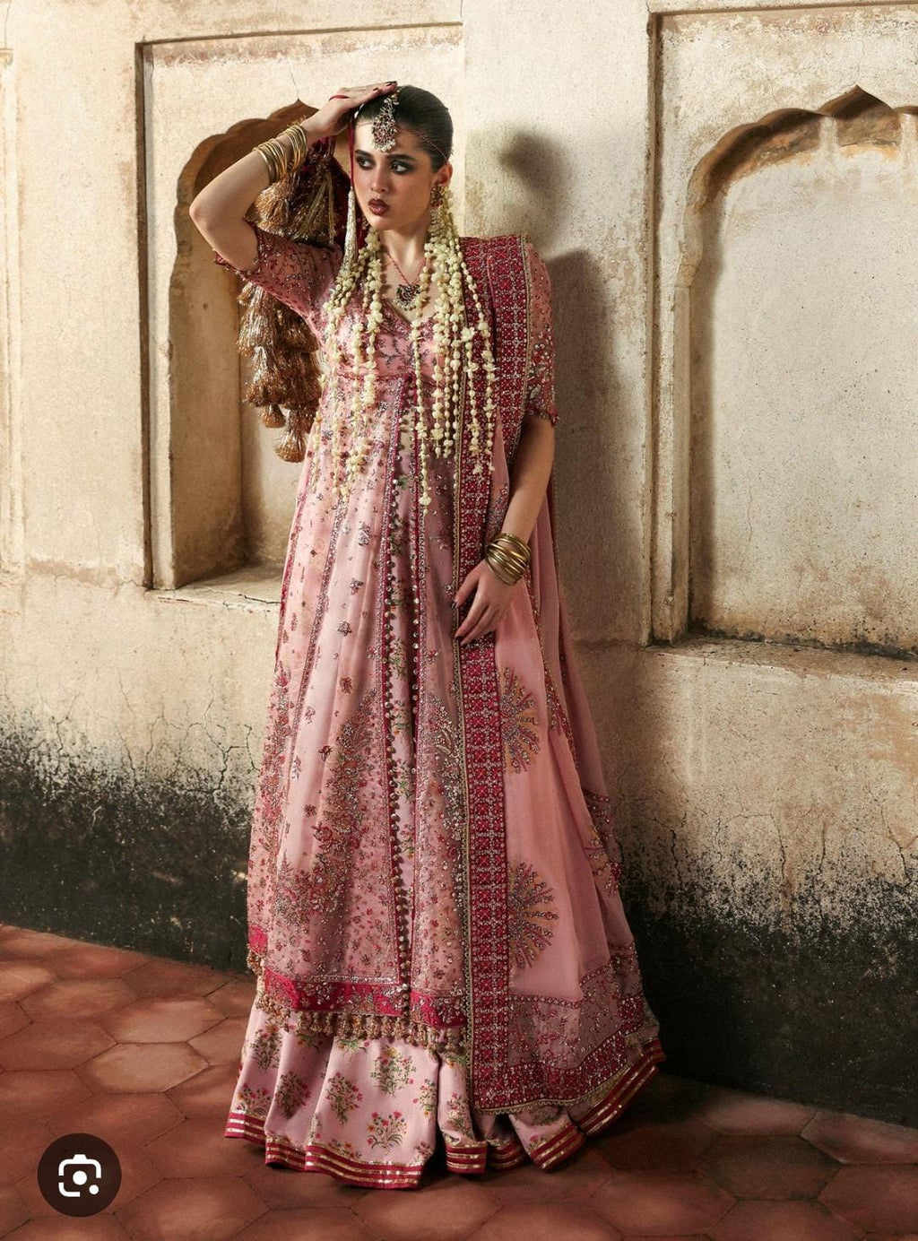 HussainRehar organza emb fancy 2pc
