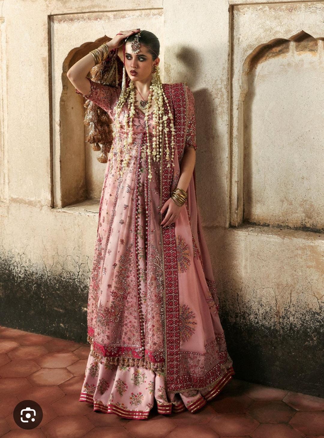 HussainRehar organza emb fancy 2pc