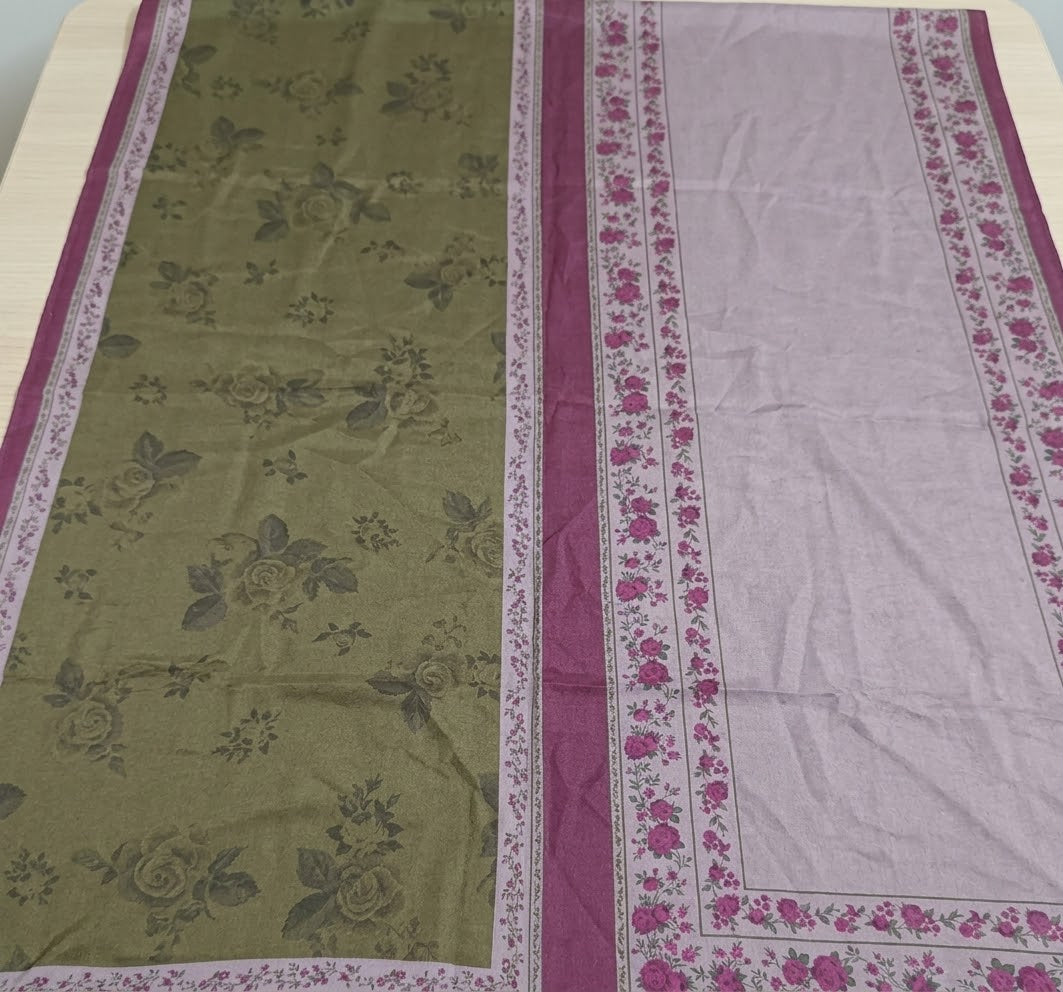 Baroque acrylic printed shawl