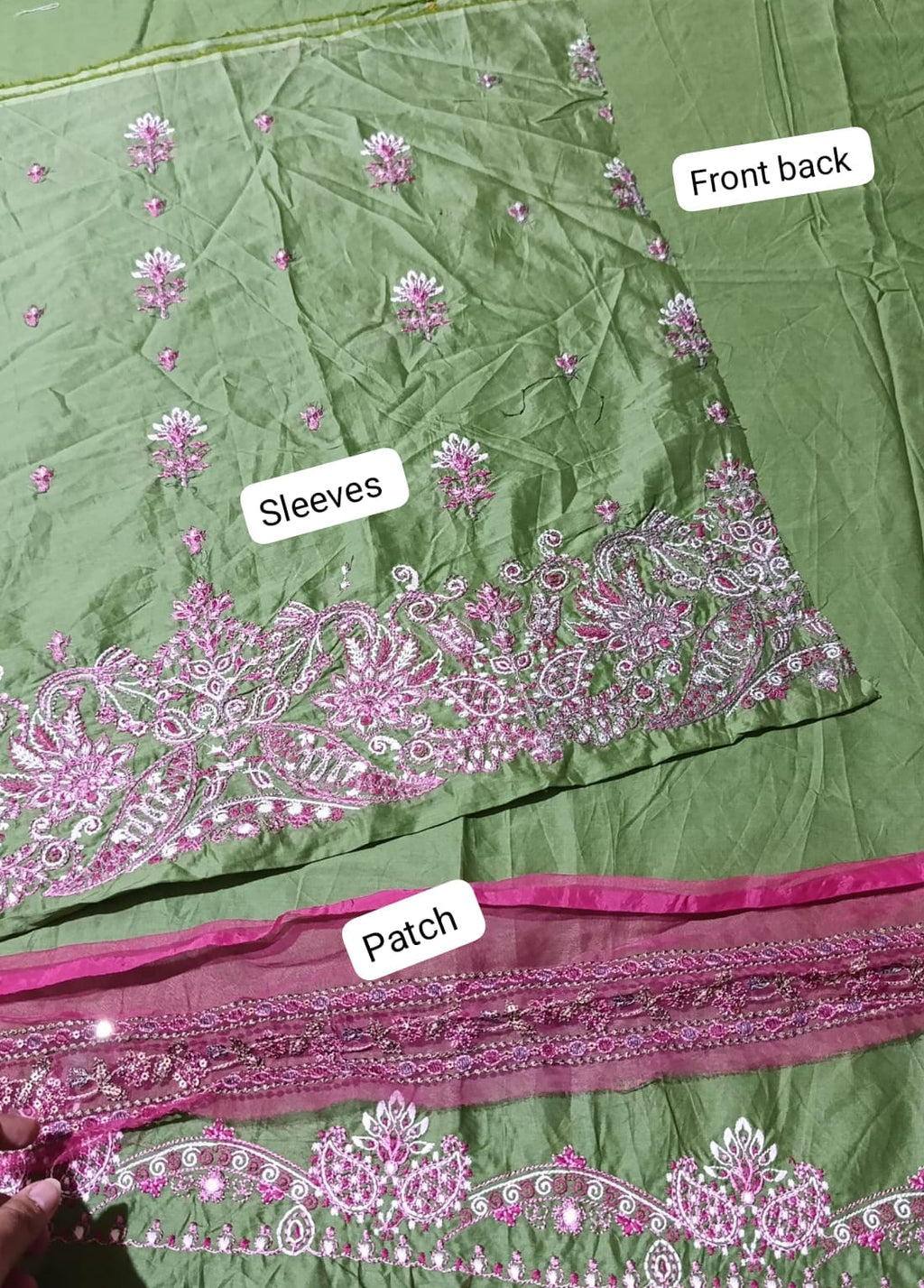 Batik emb lawn 2pc