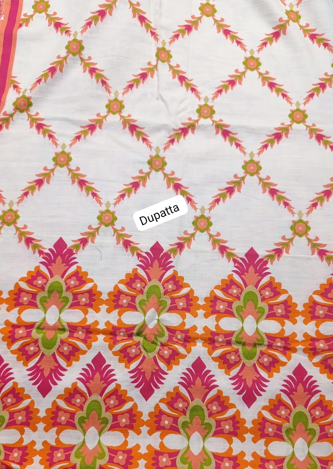Branded winter printed khaddar dupatta