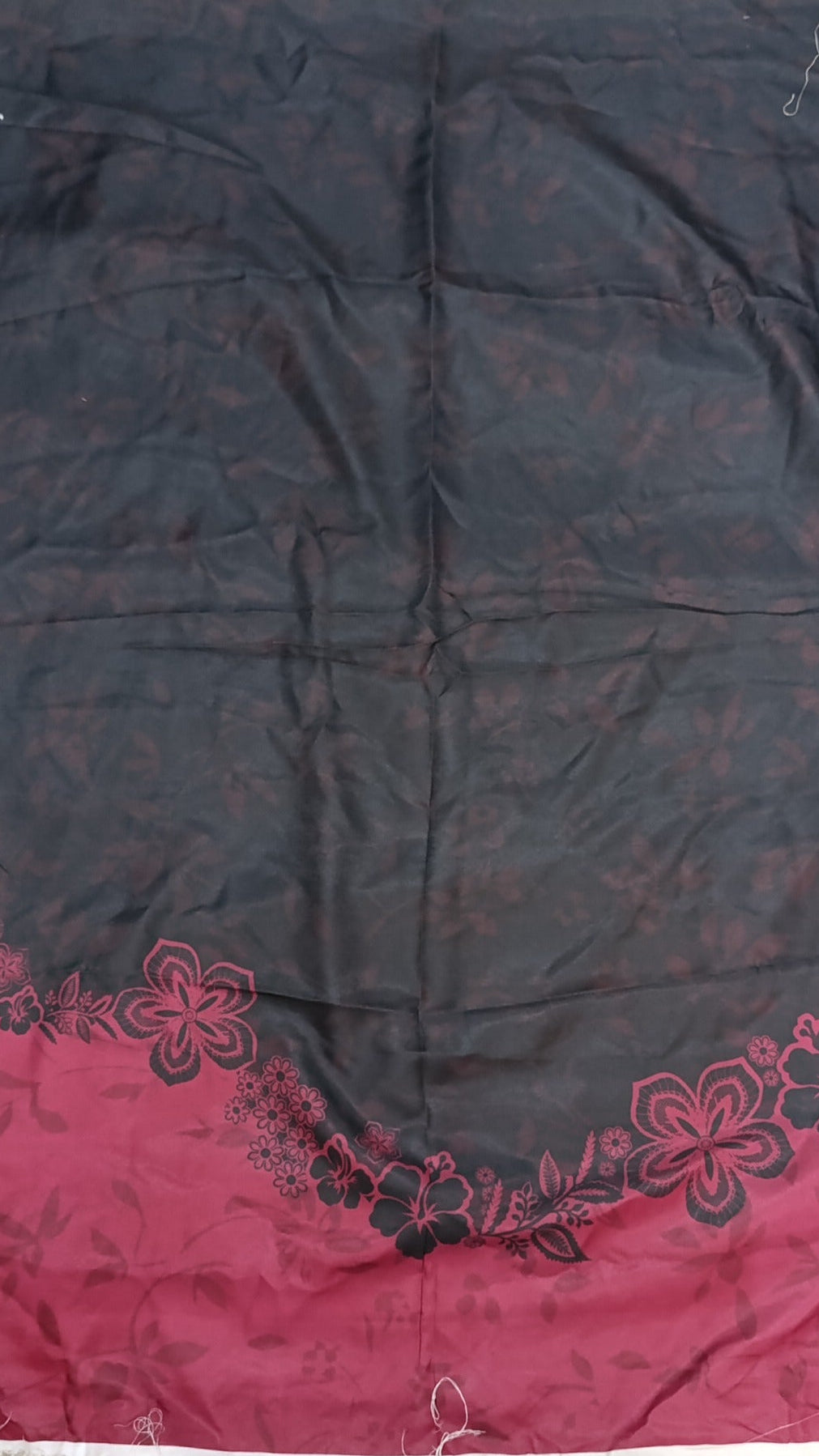Baroque acrylic printed shawl