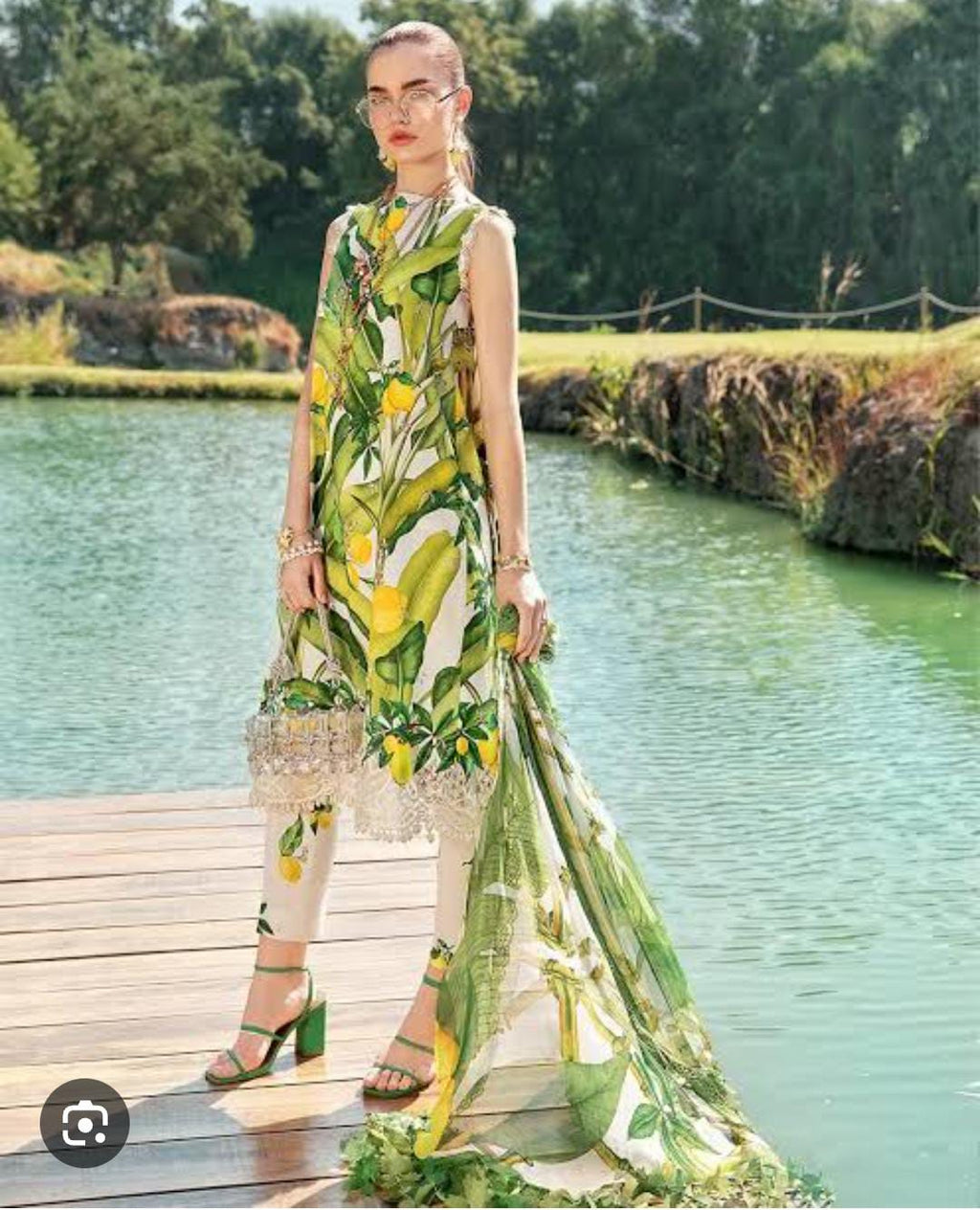 Maria b lawn 2pc