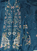 Hussain rehar 2 piece  lawn embroidered
