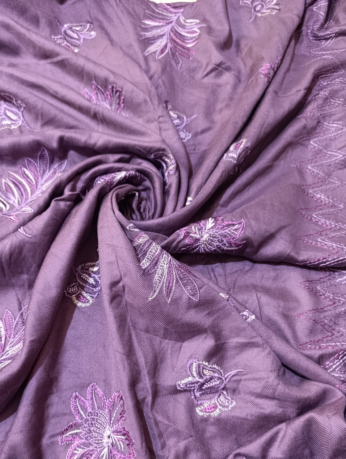 Kesariya wool shawl