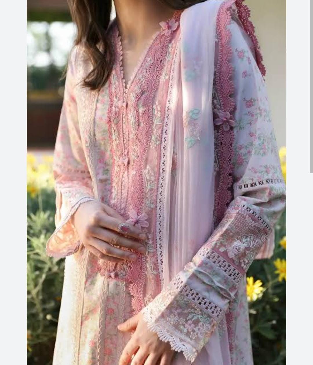 Republic lawn printed 3pc