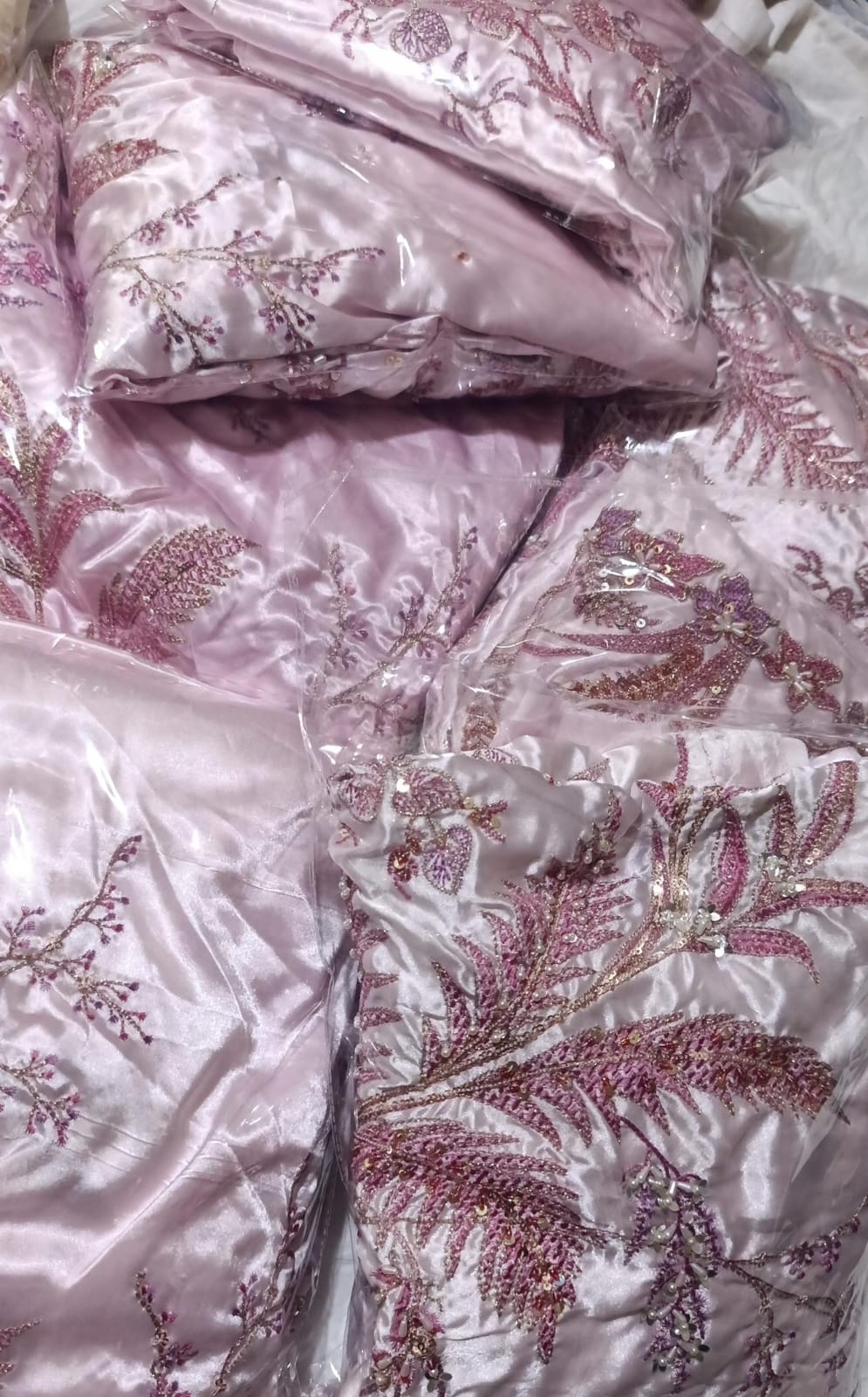 IRA international brand silk formal emb without embalishment 2pc