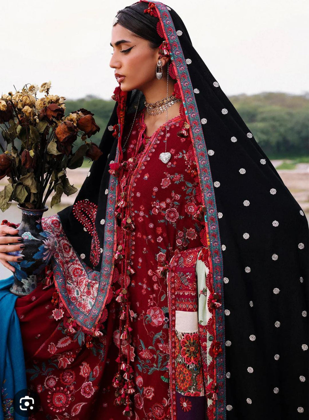 HussainRehar emb karandi 3pc