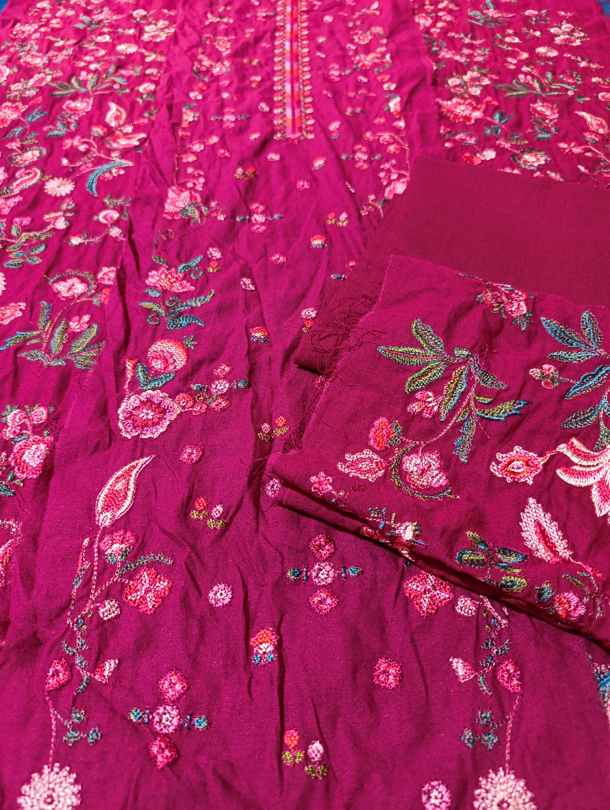 HussainRehar leftover karandi embroidered 2pc