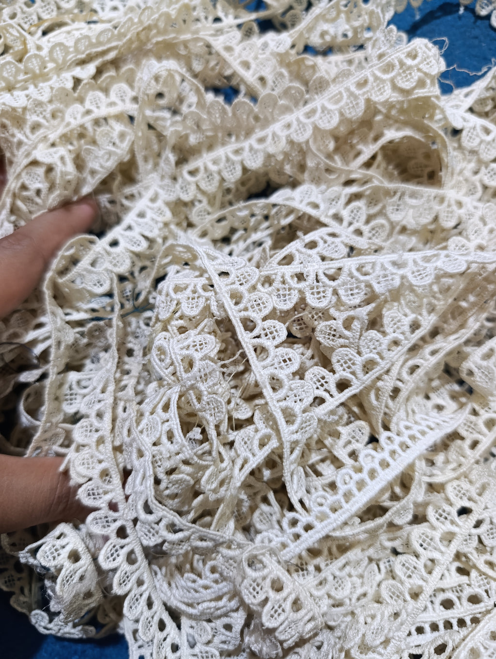 Kanwal Malik diyable laces per yard