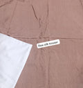 Branded winter raw silk trouser
