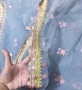 Branded  net emb ready dupatta