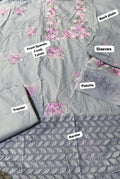 Republic women emb lawn 2pc