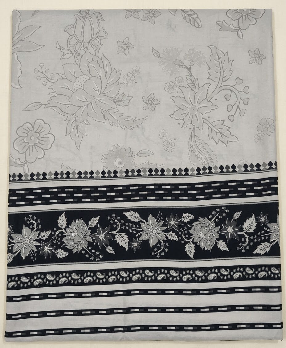 Baroque acrylic printed shawl